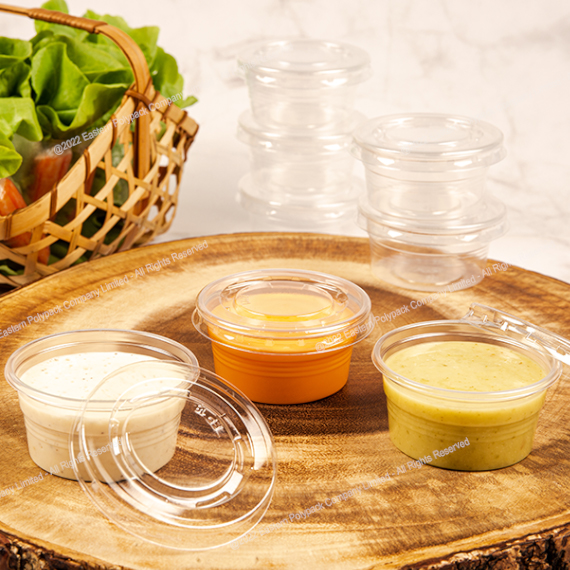 ถ้วยเคเรซิน K-resin 2 ออนซ์+ฝา บรรจุ 50 ใบ (09-2242)