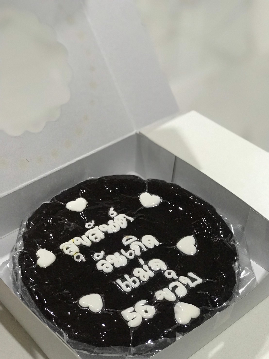 เค้กบราวนี่แบบปอนด์ออกแบบหน้าเค้กได้เอง DIY ถูกที่สุด Cake brownie DIY