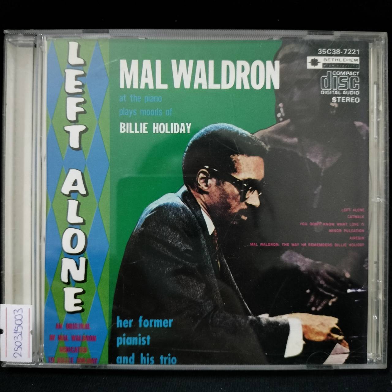 Mal Waldron – Left Alone / JAPAN / ปกในมีจุดเหลือง / แผ่นดี
