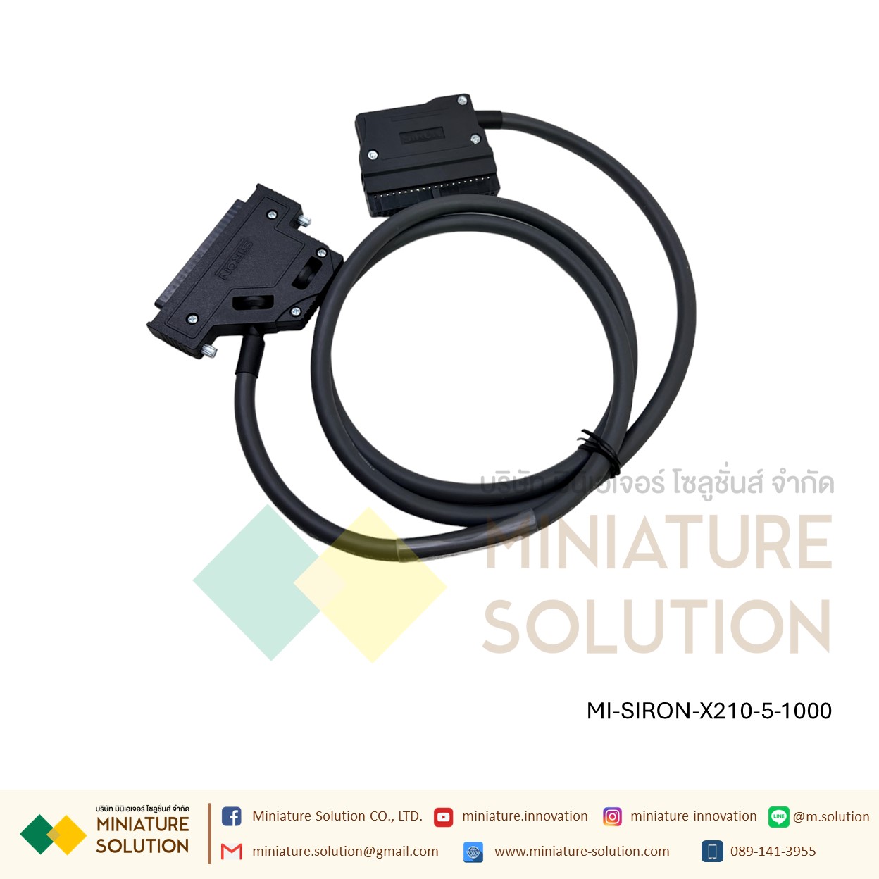 SIRON X210 สายเชื่อมต่อกับ T001 T022 กับ PLC CJ1W FX1NC FX2NC MITSUBISHI/Q SERIES QX41/42