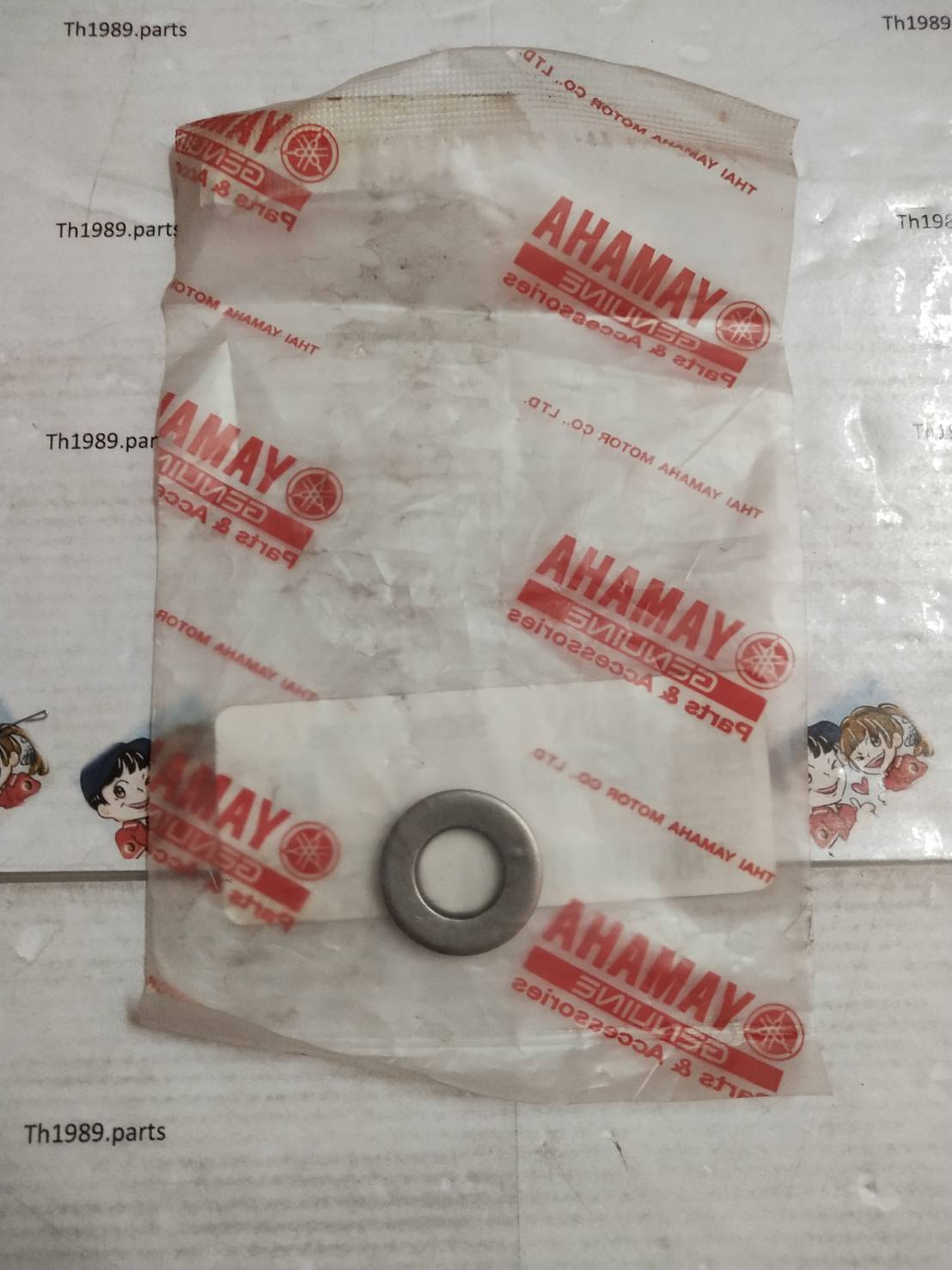 แหวนรอง สำหรับรุ่น NMAX155 อะไหล่แท้ YAMAHA 90208-12808