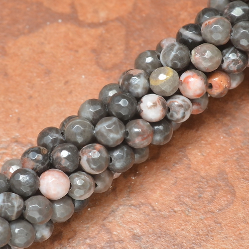 ลูกปัดหินสีสวยลายธรรมชาติ 84.95 กะรัต