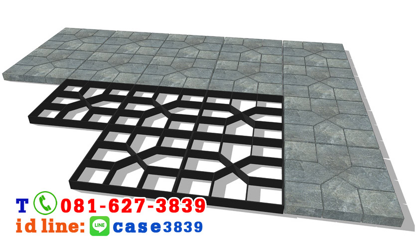 แม่พิมพ์ทางเดิน ลายจีน D7