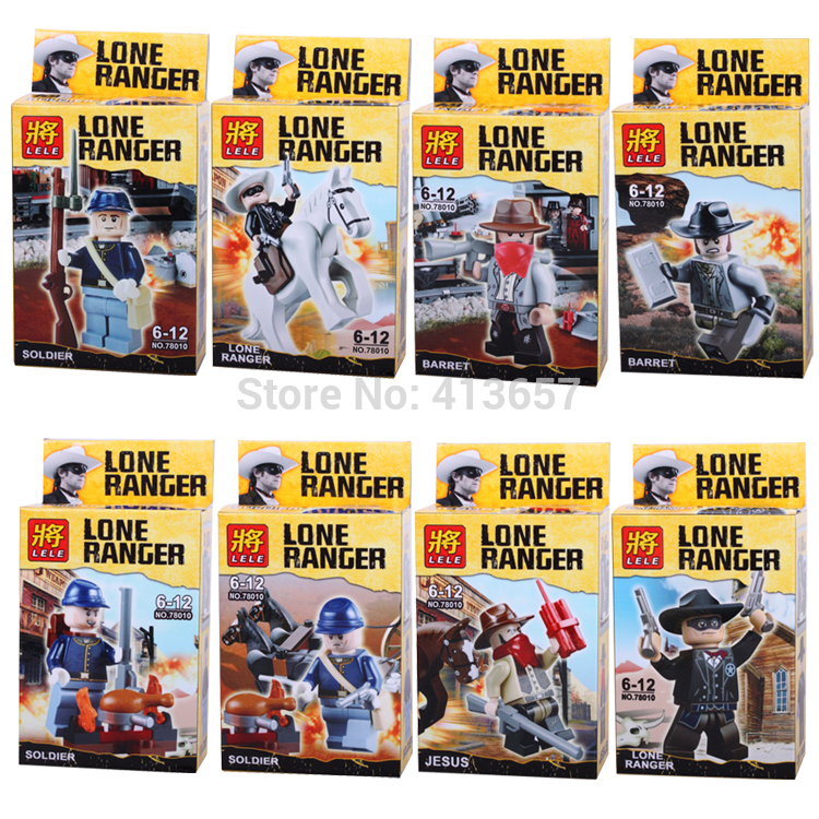 เลโก้จีน LELE78010 Lone Ranger