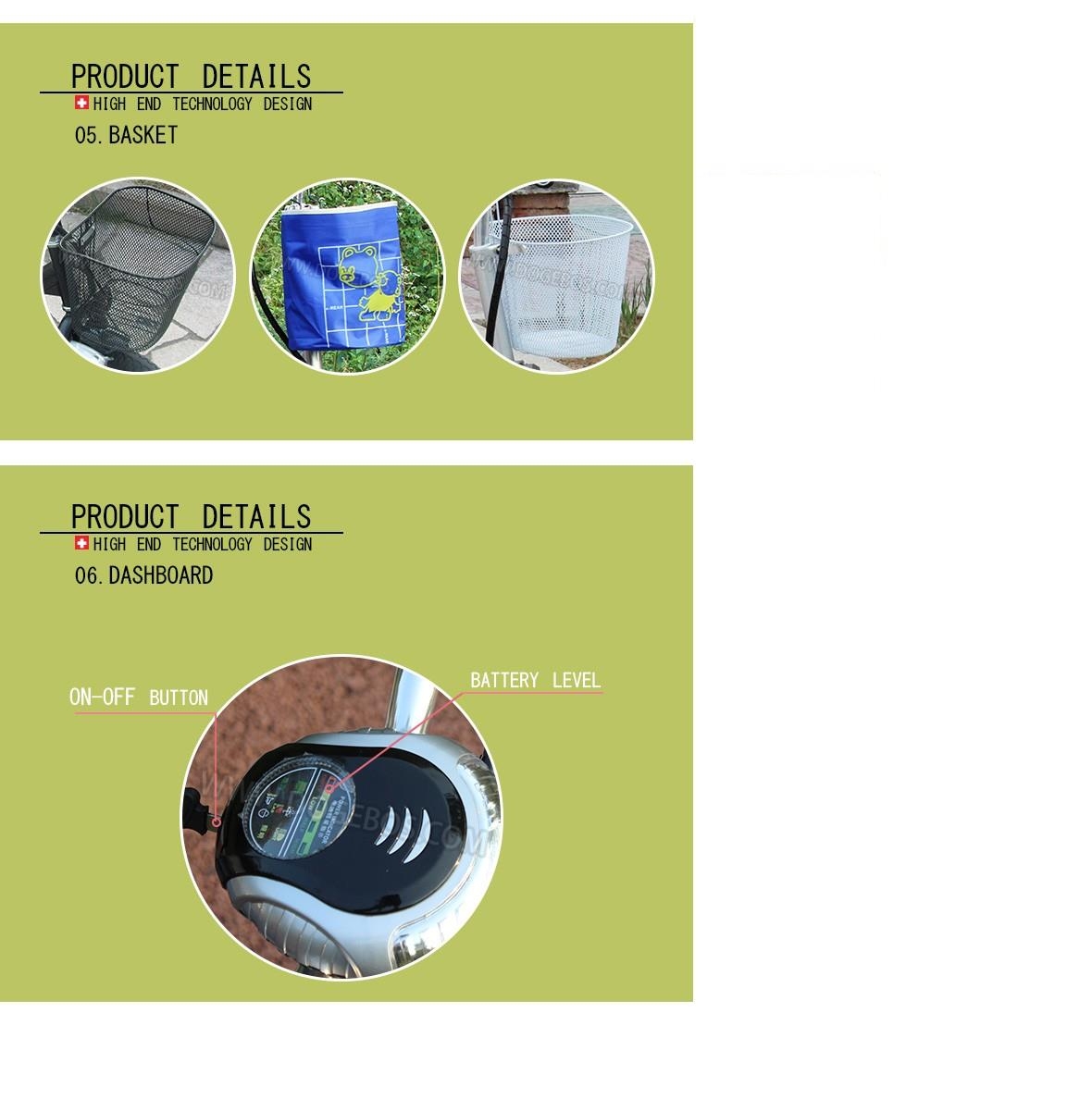 Scooter ไฟฟ้า 3 ล้อ รุ่นไหม่ มอเตอร์+ไฟ แรงกว่า48V 500W เด็ก-ผู้ใหญ่ใช้ได้ เหมาะใช้ขี่ตรวจงานพร้อมสายชาร์ตไฟฟ้ารับน้ำหนักได้140ก.กใช้ง่ายล้อหลัง10นิ้ว