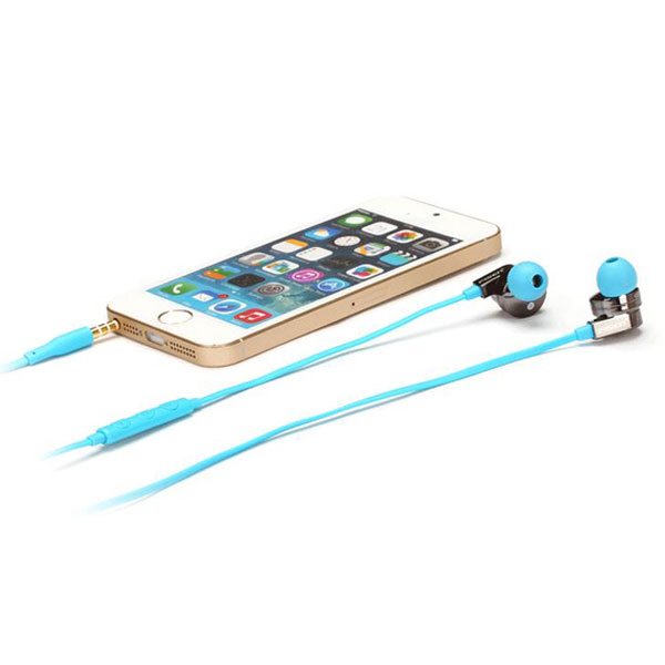 PISEN หูฟังไฮไฟ 2 in 1 ทั้งโทรศัพท์และฟังเพลง G105 ขนาด 3.5 มม. สายแบนนุ่มยาว 80 ซม. ไม่พันกัน ปุ่มปรับระดับเสียง ระบบ Dynamic drive เนื้อเสียงต้นฉบับที่สมดุล ออกแบบตามหลักสรีรศาสตร์สวมใส่แนบสนิทกับหูสวมใส่สบาย สำหรับ iPhone7 / 6 / 6s / 6 Plus / 5 / 5c /