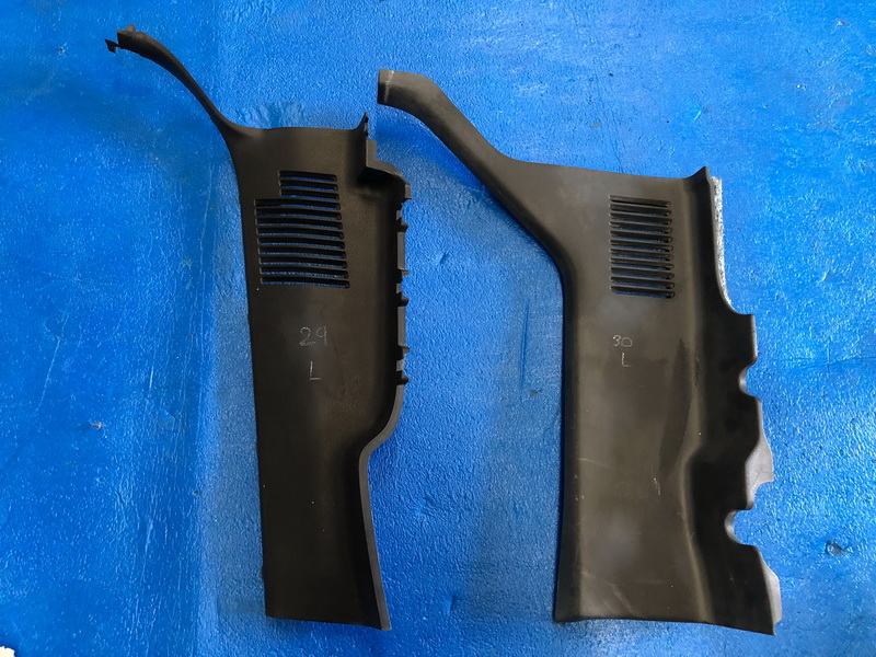 พลาสติกครอบเสารถยนต์