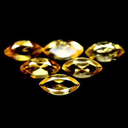พลอยซิทริน (Citrine) 1.81 กะรัต 8 ชิ้น