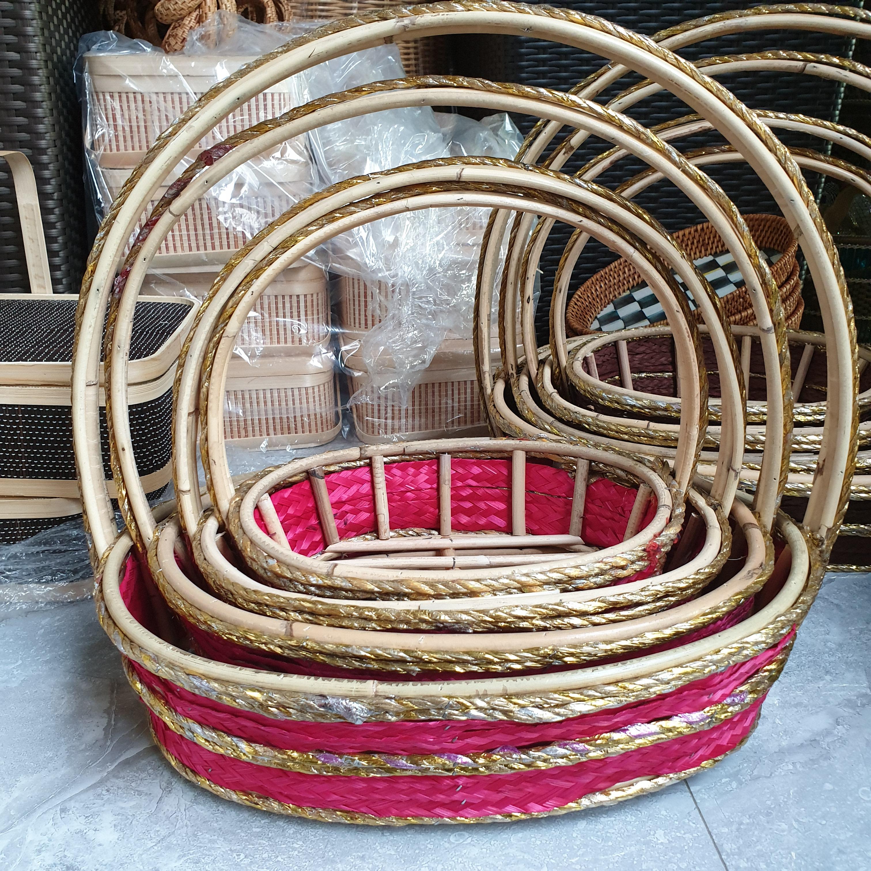 กระเช้า Code-001 ทรงรี