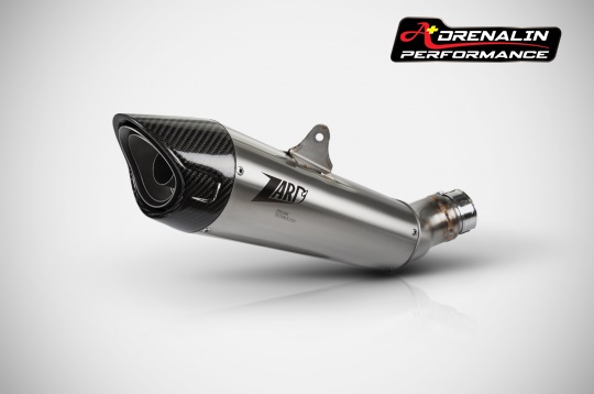 ท่อ Zard สลิปออน ปลายเดี่ยว Racing สำหรับ Speed triple 1200 2022+ rr/rs ถอดหม้อพักกลาง (For Exhibition only)