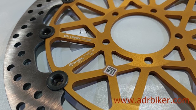 จานเบรคหน้า brembo HP supersport สำหรับ Hyper 950
