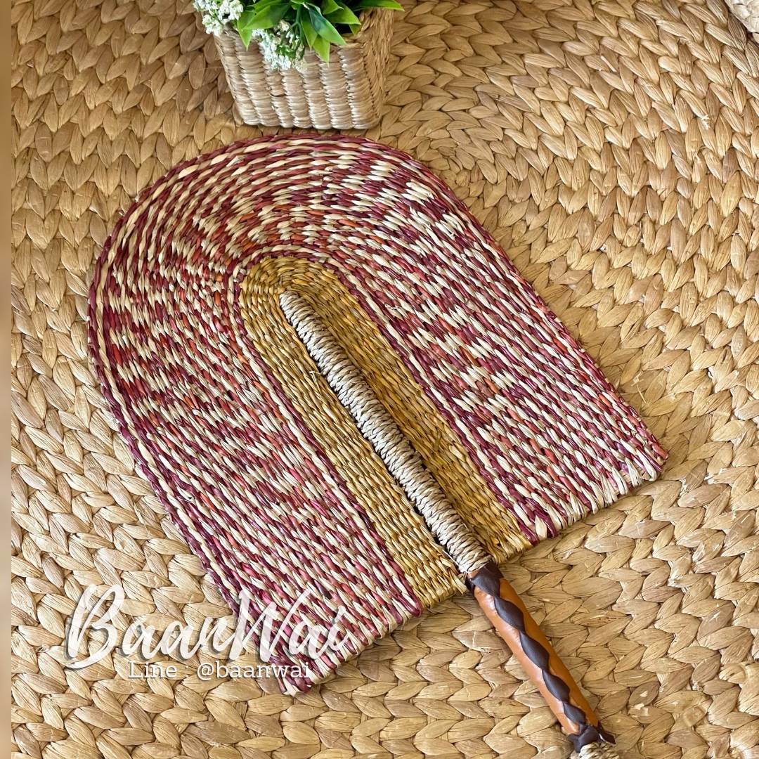 พัดสาน ทรงรี ขนาดใหญ่