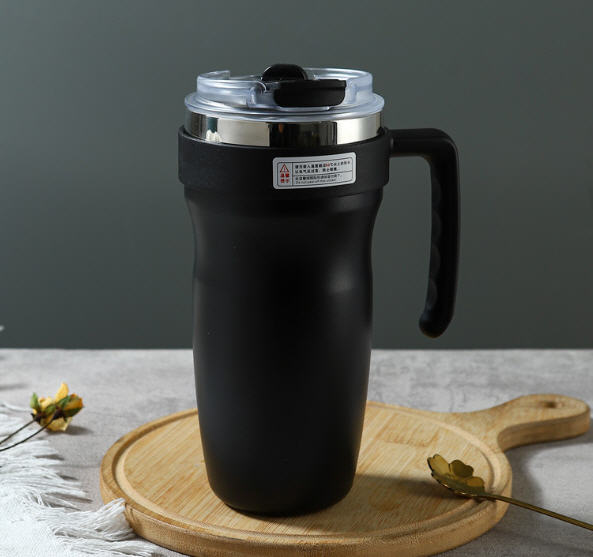 แก้วสแตนเลส,แก้วน้ำสแตนเลส,แก้วน้ำเก็บอุณหภูมิ,แก้วพร้อมหูจับ,316,600ml