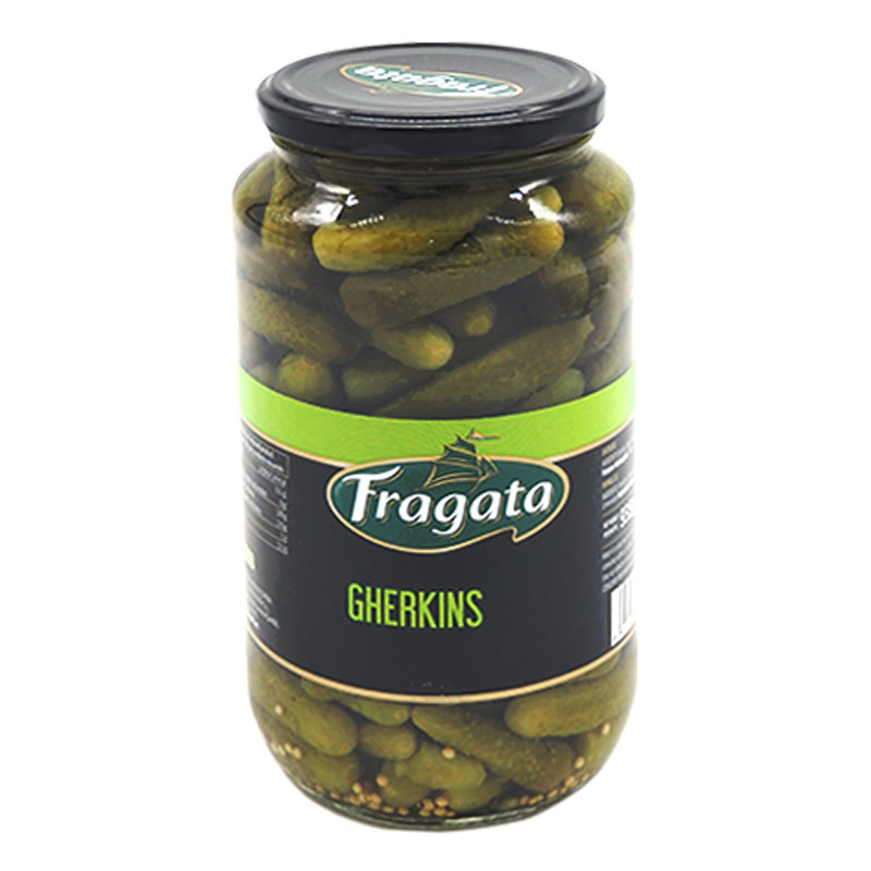แตงกวาดอง ตราฟรากราตา Fragrata Ghekins 935 g. (05-5883)