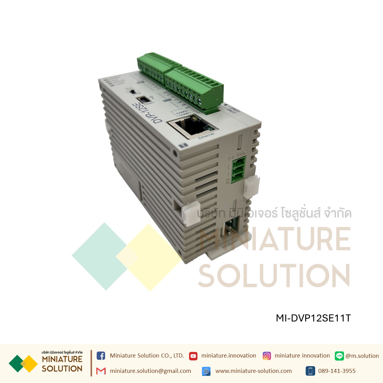 Delta DVP Series (Slim) PLC DVP12SE11T 8I/4O ,Ethernet 24V (Transistor) DVP14SS211T 8I/6O 24V (Transistor)