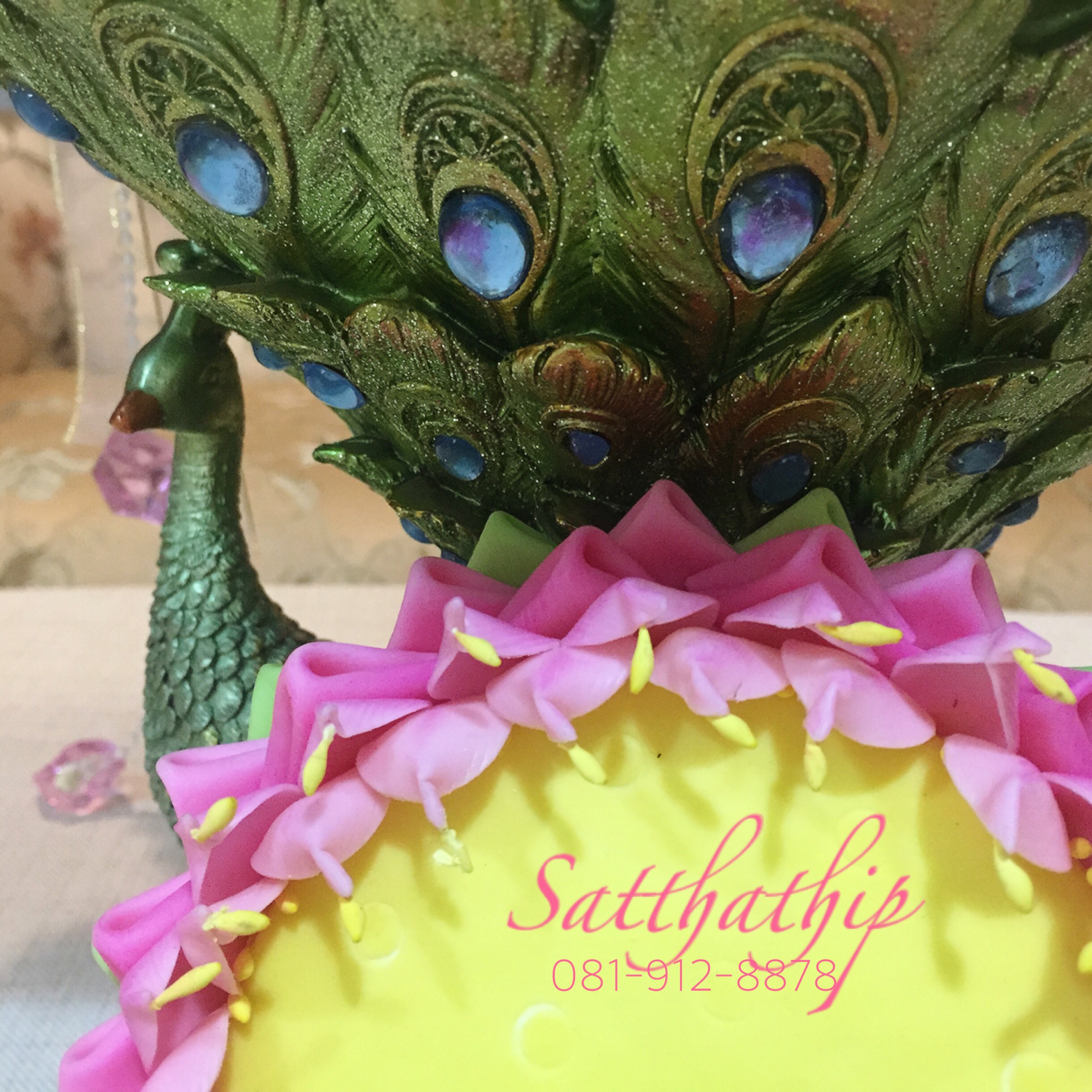 ถาดบัว ประดิษฐ์จากดิน - ฐานบัว ประดิษฐ์จากดิน - พานบัว ประดิษฐ์จากดิน - ถาดบัวดินปั้น - ฐานบัวดินปั้น - พานบัวดินปั้น - ฐานรองพระ - Tray