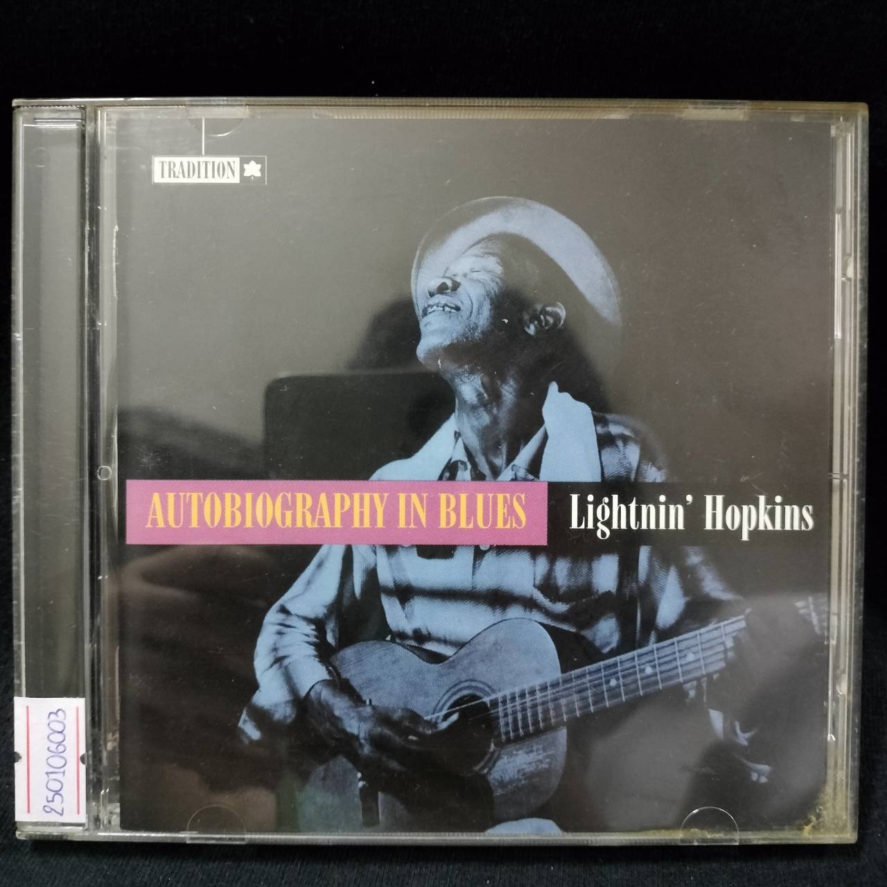 Lightnin' Hopkins – Autobiography In Blues / USA / ปกเจาะ / แผ่นสวย