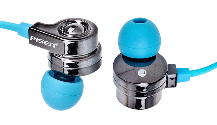 PISEN หูฟังไฮไฟ 2 in 1 ทั้งโทรศัพท์และฟังเพลง G105 ขนาด 3.5 มม. สายแบนนุ่มยาว 80 ซม. ไม่พันกัน ปุ่มปรับระดับเสียง ระบบ Dynamic drive เนื้อเสียงต้นฉบับที่สมดุล ออกแบบตามหลักสรีรศาสตร์สวมใส่แนบสนิทกับหูสวมใส่สบาย สำหรับ iPhone7 / 6 / 6s / 6 Plus / 5 / 5c /