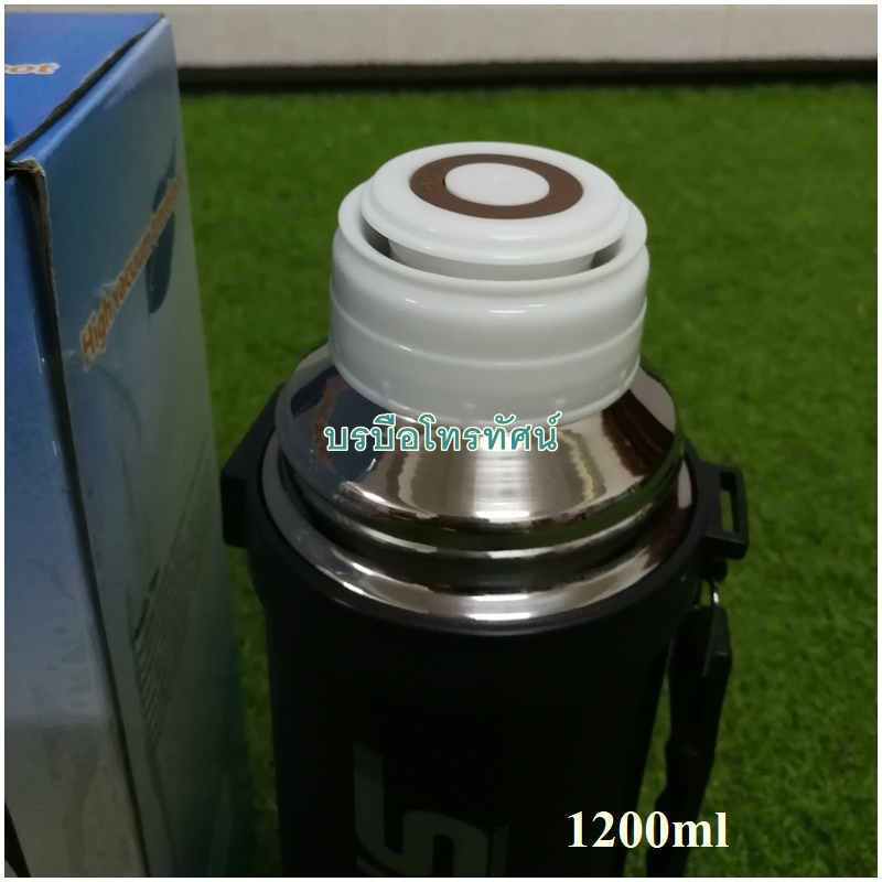 กระติกน้ำเก็บอุณหภูมิสแตนเลส #กระบอกเก็บน้ำร้อน-เย็น ขวดน้ำพกพา