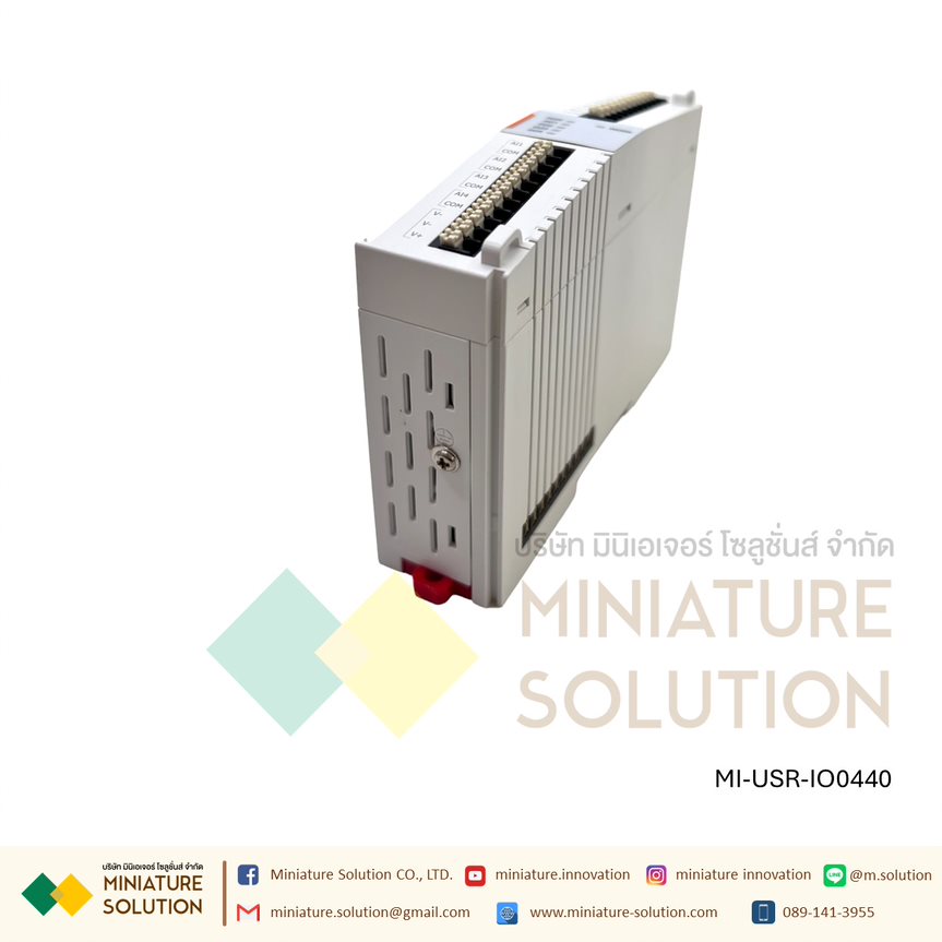 USR-IO0440/MI-USR-IO4040 (4AI+4DO expansion machine) โมดูลต่อเพิ่มสำหรับ USR-M100