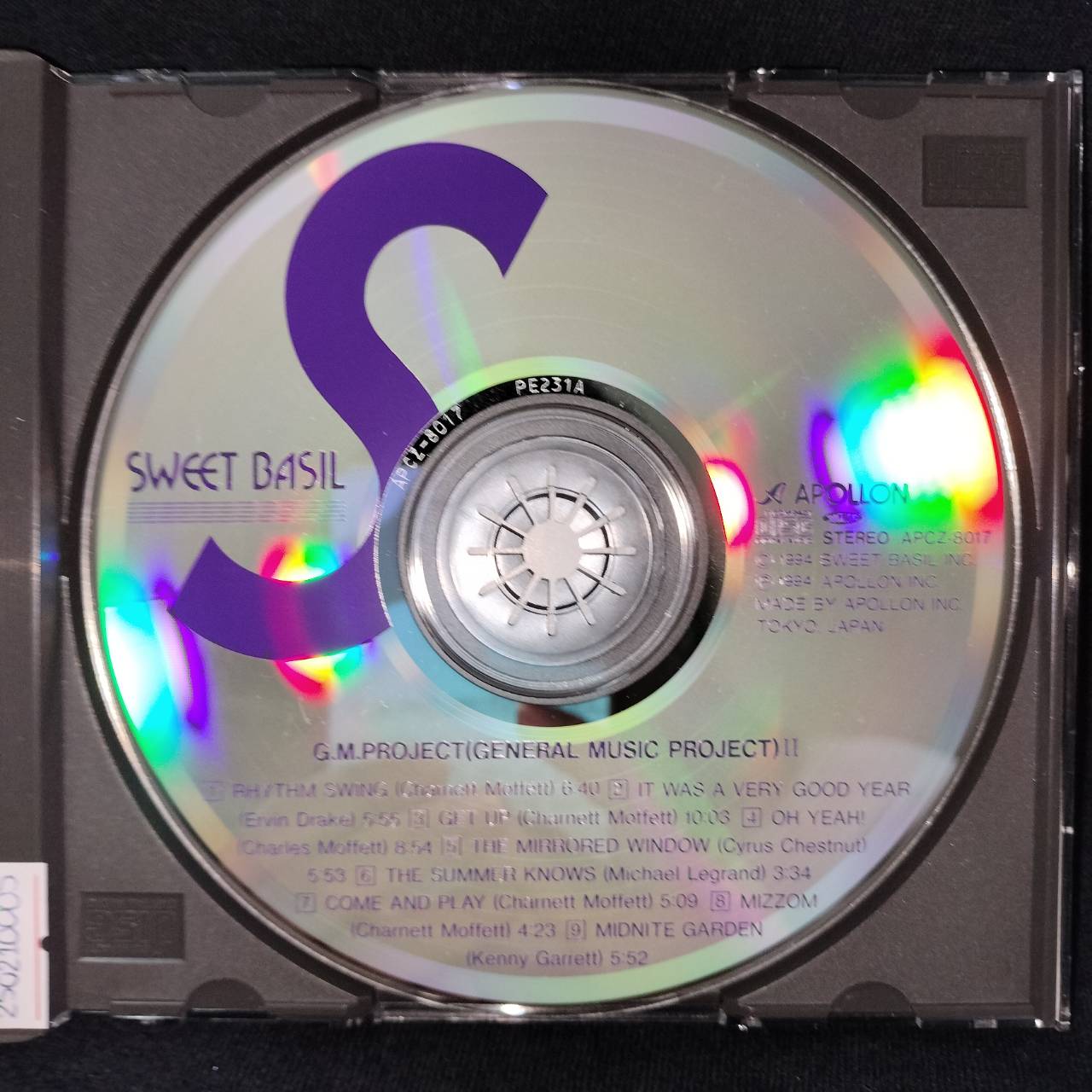 G.M. Project – G.M. Project (General Music Project) II / JAPAN / แผ่นสภาพนางฟ้า / มี Obi