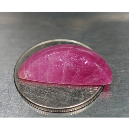 พลอยทับทิมแท้ (Ruby) 9.80 กะรัตสีม่วงแดง