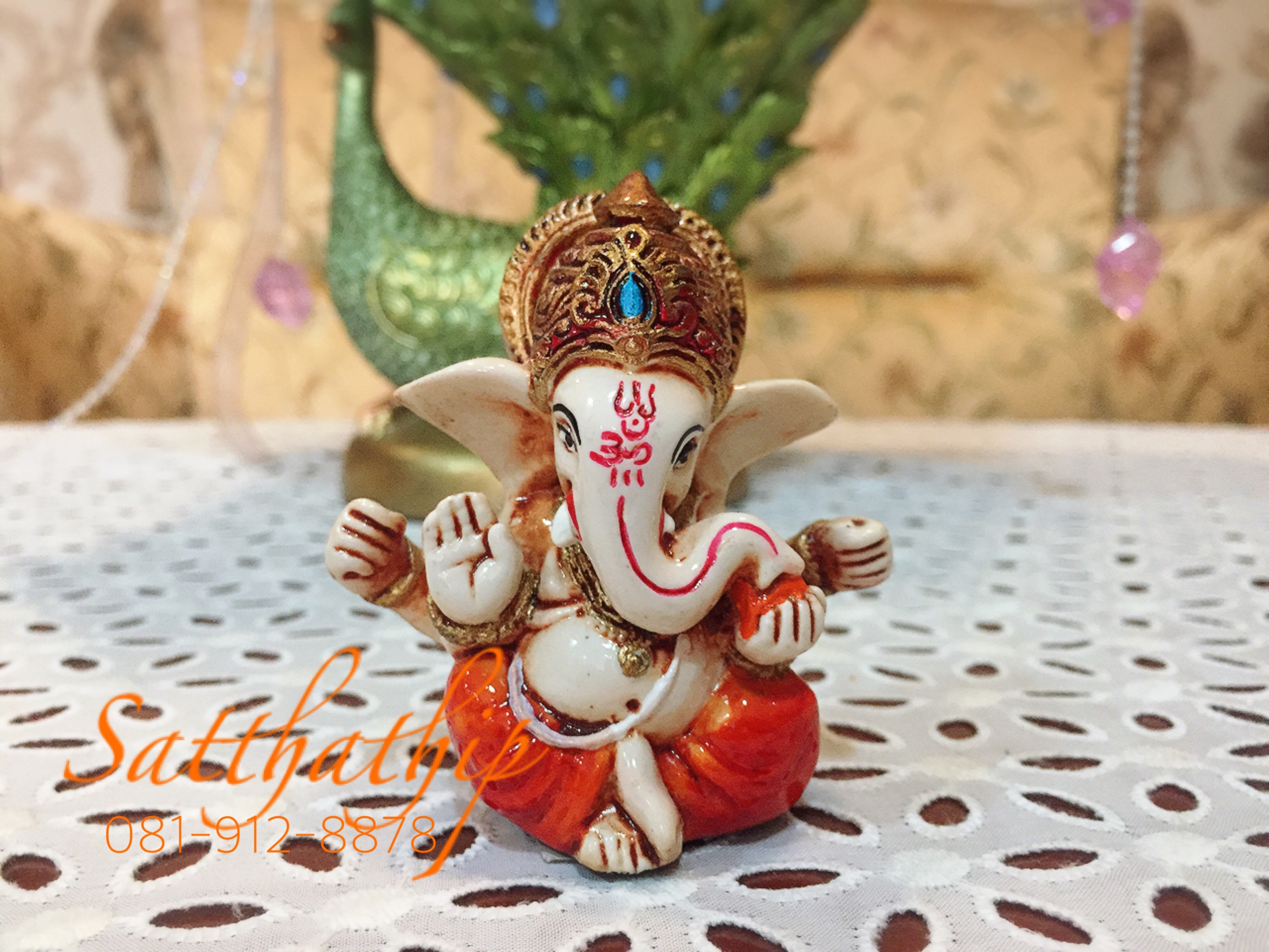 [สินค้าหมด - sold out***] พระพิฆเนศ ปางประทานพร (เซรามิก) - Ganesha: Lord of Success