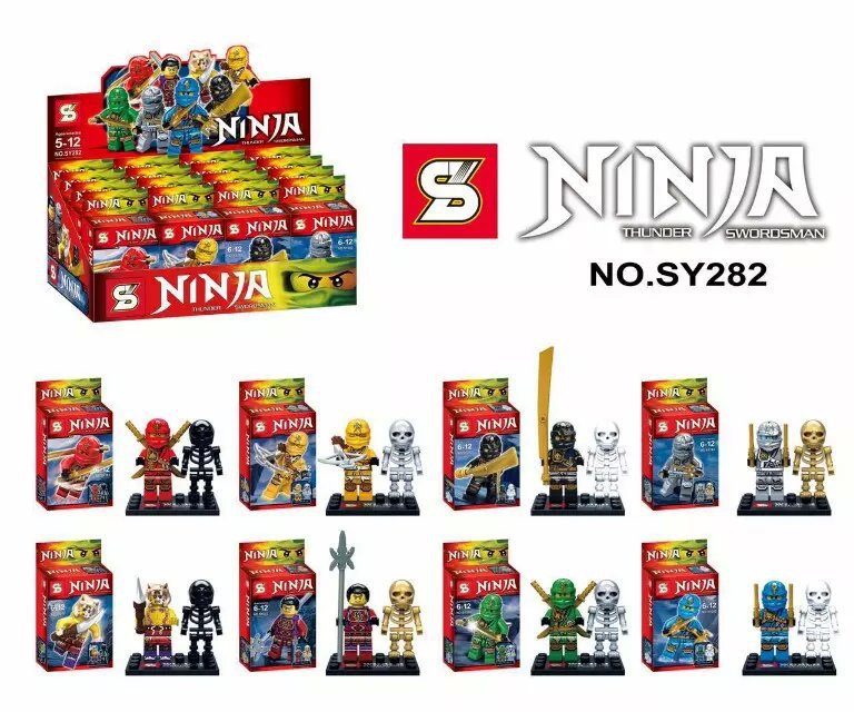 เลโก้จีน SY282 ชุด Ninja Go 2 in 1