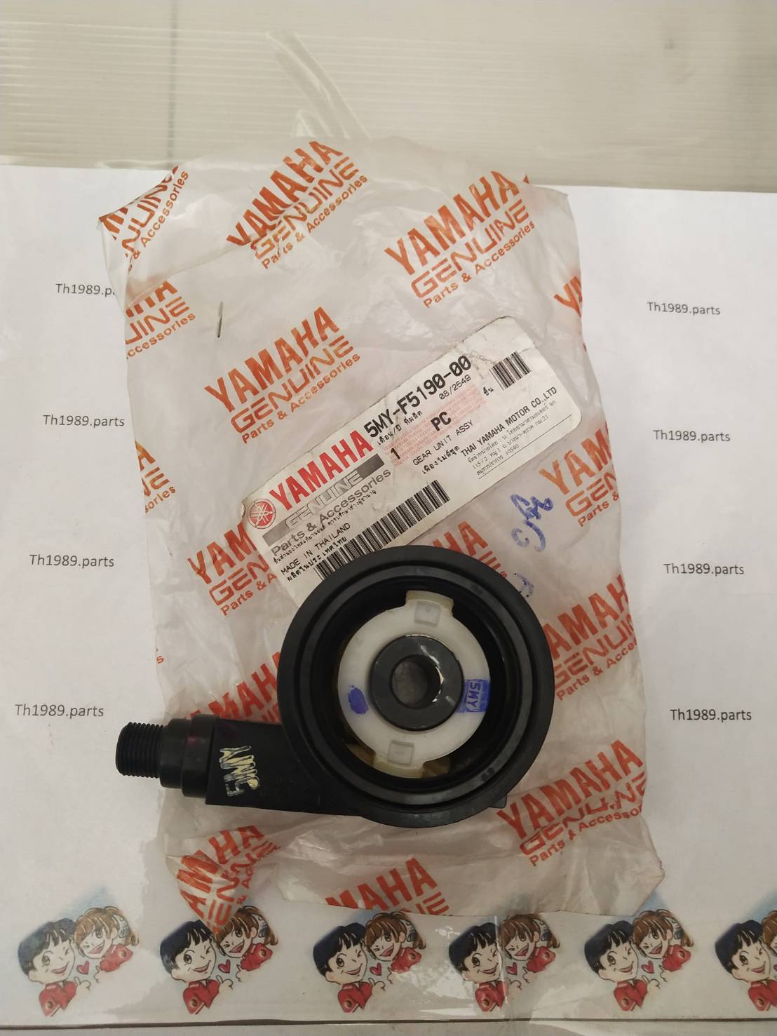 5MY-F5190-01 ชุดเฟืองไมล์ NOUVO , NOUVO MX รหัสเก่า 5MY-F5190-00 อะไหล่แท้ YAMAHA