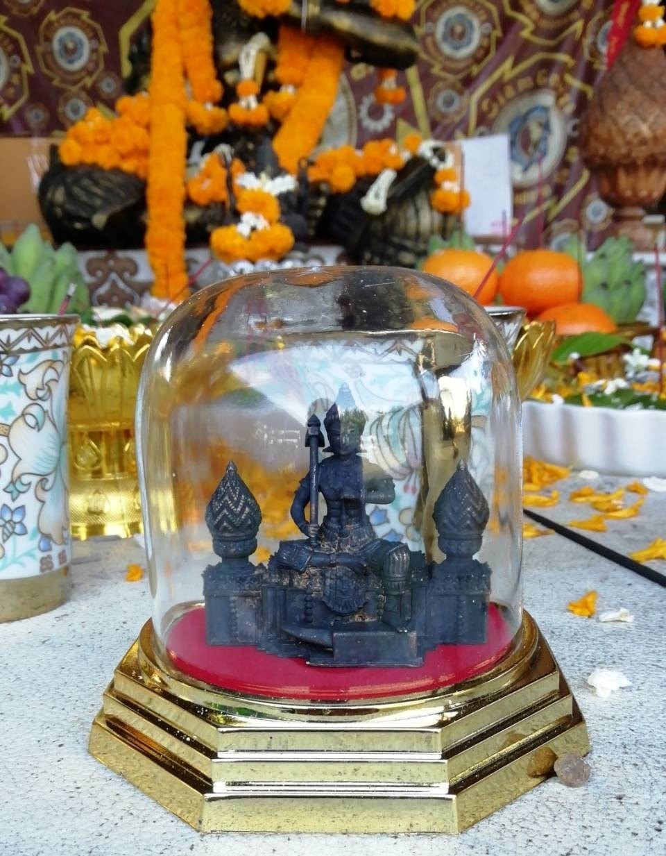 รูปหล่อองค์พ่อพระวิษณุกรรม (ช่างกลสยาม) รุ่นบรวงสรวงบูชาครู ปี 2564