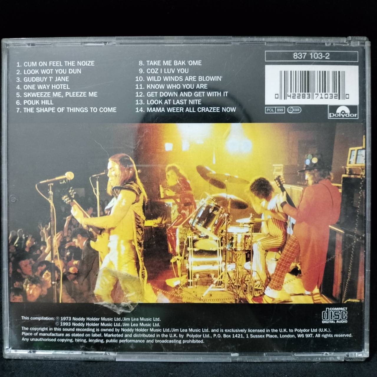 Slade – Sladest / UK / ปกในเก่าเก็บ / แผ่นดี