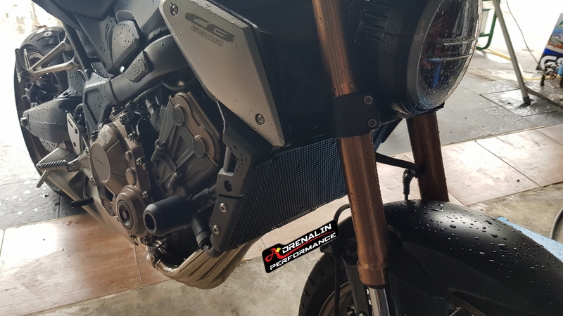 Evotech การ์ดหม้อน้ำ (Radiator guard) สำหรับ CB650 R 19+, CBR650R 19+