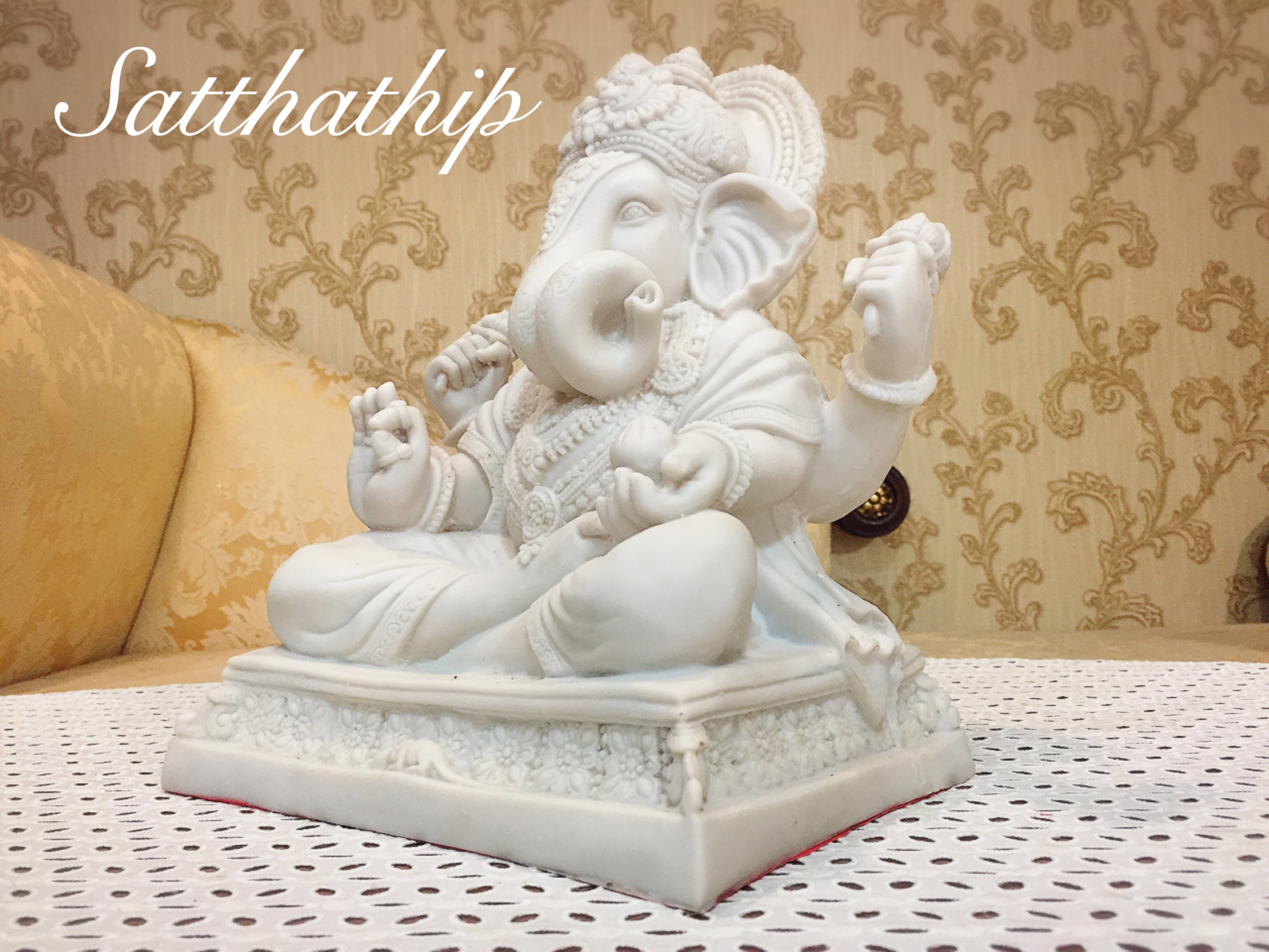 พระพิฆเนศ ปางเศรษฐี/ ดั๊กดูเสธ (เรซิ่น) - Ganesha: Lord of Success