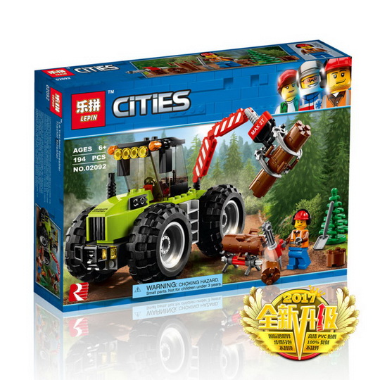 เลโก้จีน LEPIN.02092 ชุด City Forest Tractor