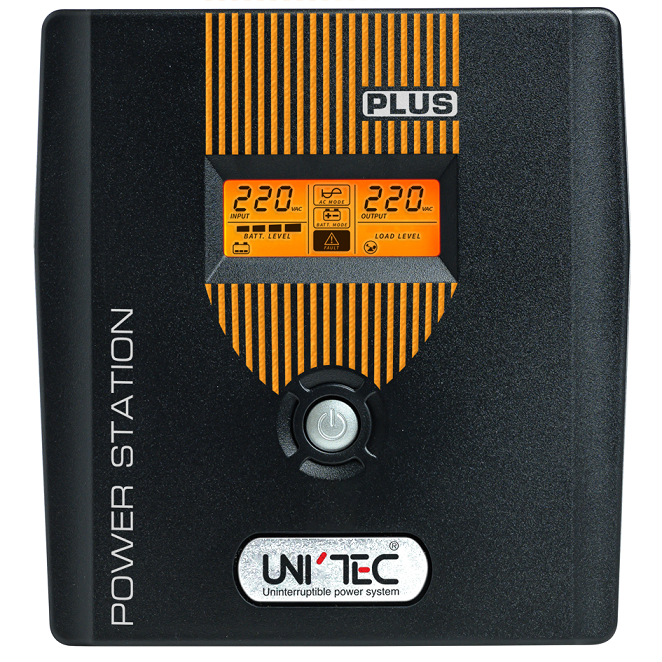 UNITEC PLUS-1200 1200VA/840WATT PURESINE WAVE UPS [2Y]