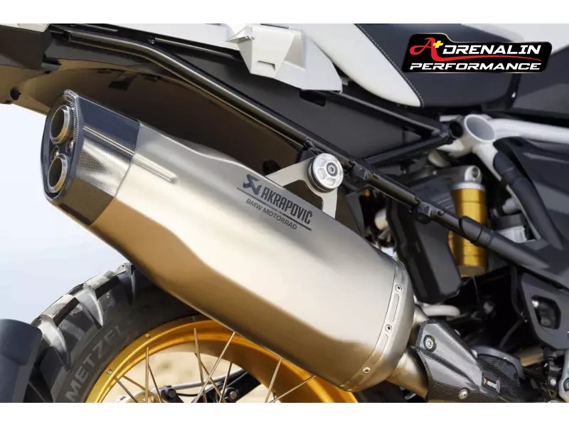 ท่อ Akrapovic ทรง HP สำหรับ R1250GS 2018+ ปลายไทเทเนียม (For Exhibition only)