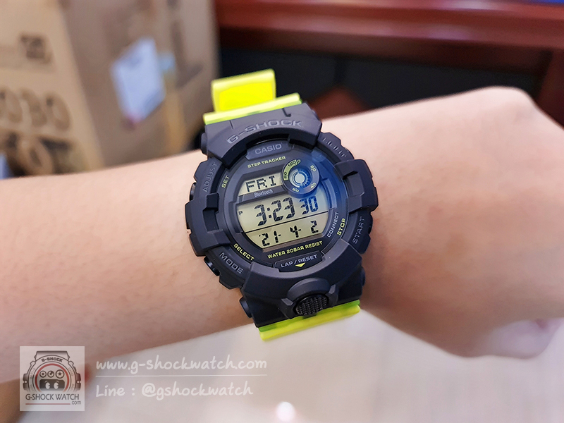 CASIO G-SHOCK นาฬิกาข้อมือ นาฬิกากันน้ำ นาฬิกาของแท้ ประกันศูนย์ CMG 1 ปี รุ่น GMD-B800SC-1B