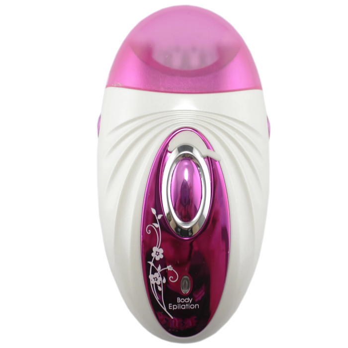 Kemei เครื่องกำจัดขนไฟฟ้า 3 in 1 ทั้งถอน&โกน รุ่น KM-205 สามารถชาร์ทไฟพร้อมแท่นชาร์ท พร้อมอุปกรณ์เสริม - สีชมพู