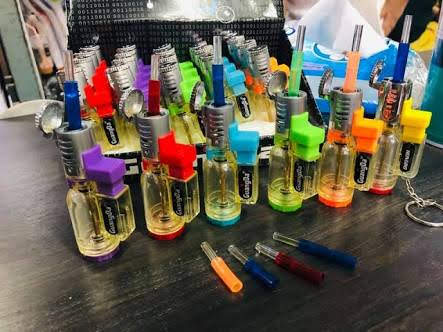 ไฟฟู่ ไฟแช็ค หัวไอพ่น รุ่นสี