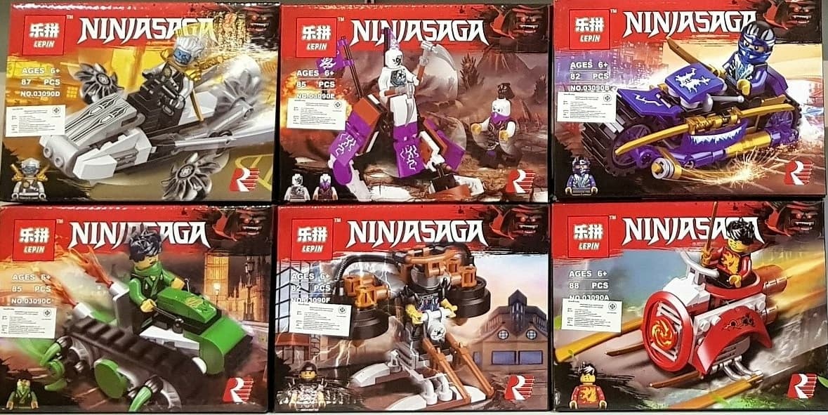 เลโก้จีน LEPIN.03090 ชุด Ninja Go
