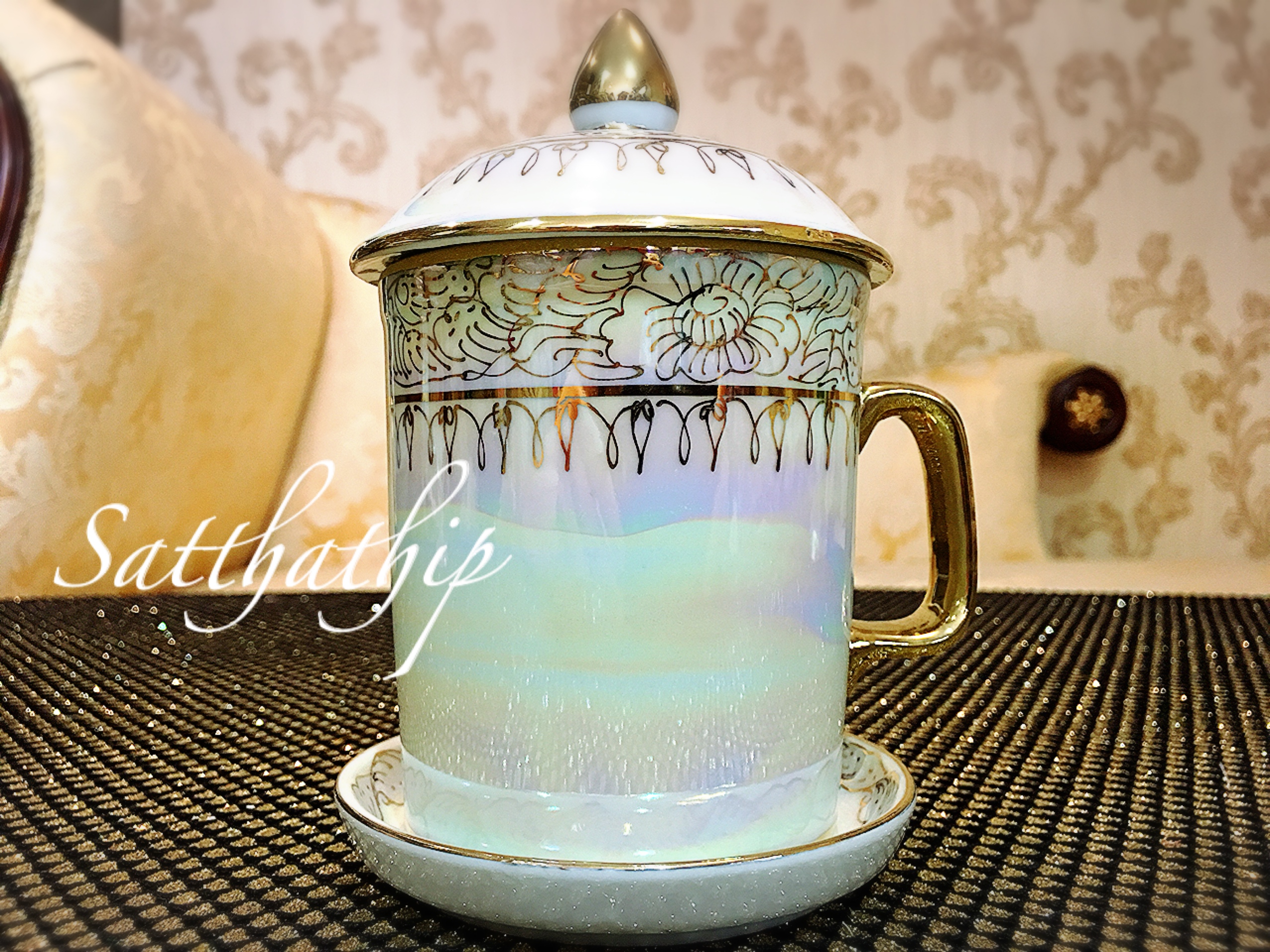แก้วมัค เบญจรงค์ - แก้วน้ำ เบญจรงค์ - แก้วชา/กาแฟ เบญจรงค์ - แก้วเบญจรงค์