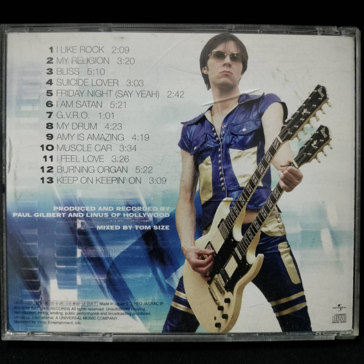 Paul Gilbert – Burning Organ / JAPAN / มีรอยบ้าง