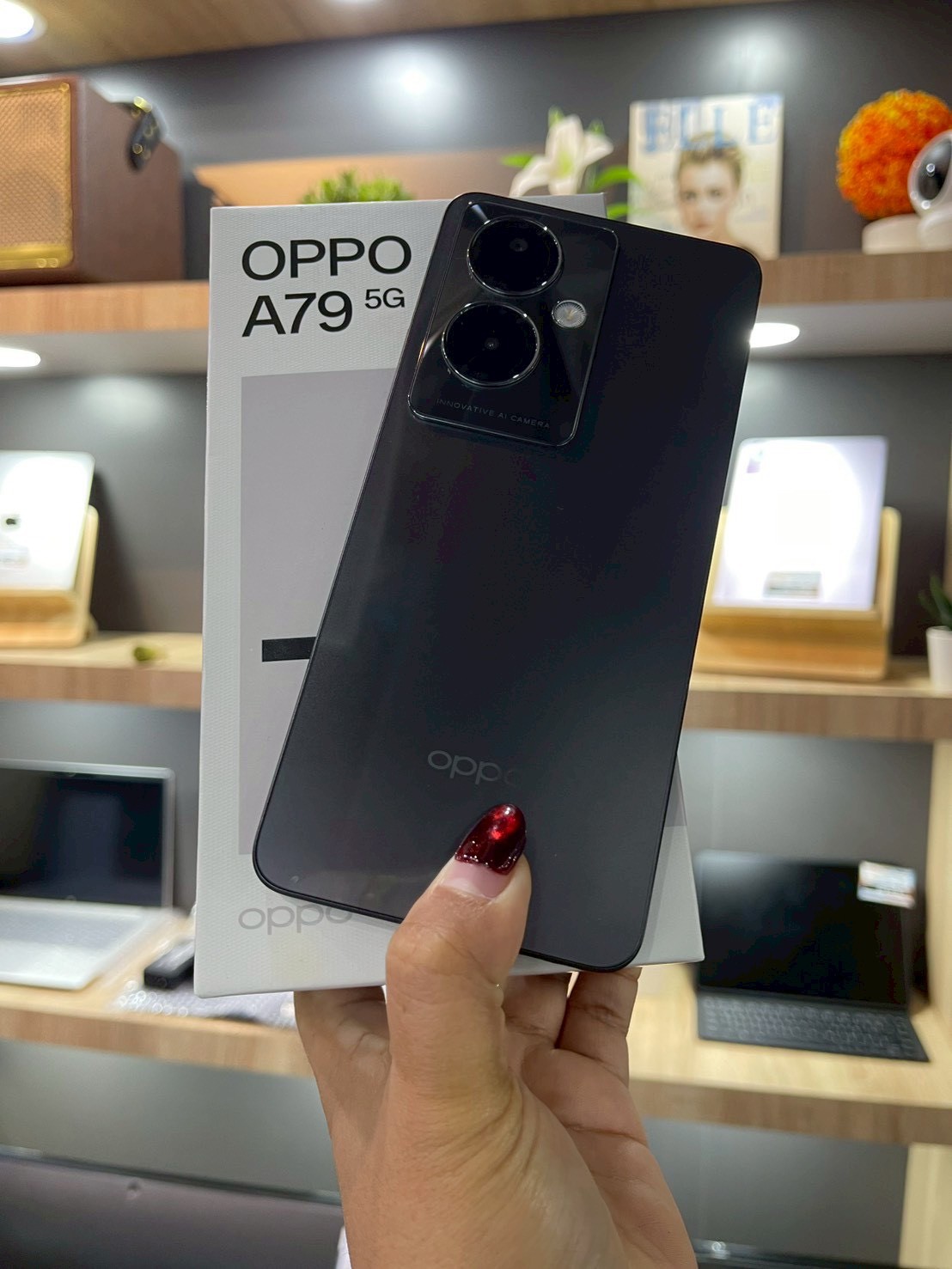 OPPO A79 5G (4/128GB) สี Mystery Black