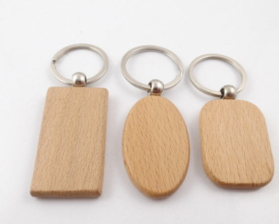 พวงกุญแจไม้,ที่ห้อยพวงกุญแจ,สกรีนโลโก้,ติดโลโก้,เลเซอร์โลโก้