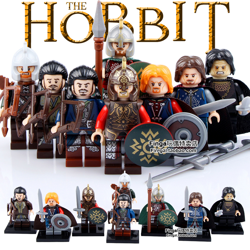 เลโก้จีน POGO 501-508 ชุด The Hobbit ( สินค้ามือ 1 ไม่มีกล่อง )