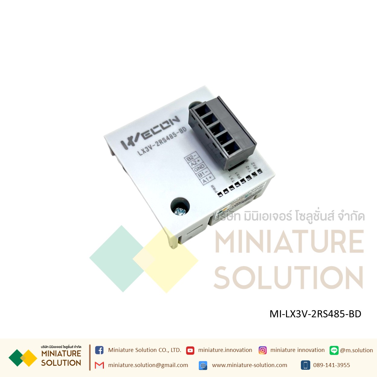 LX3V-2RS485-BD Wecon