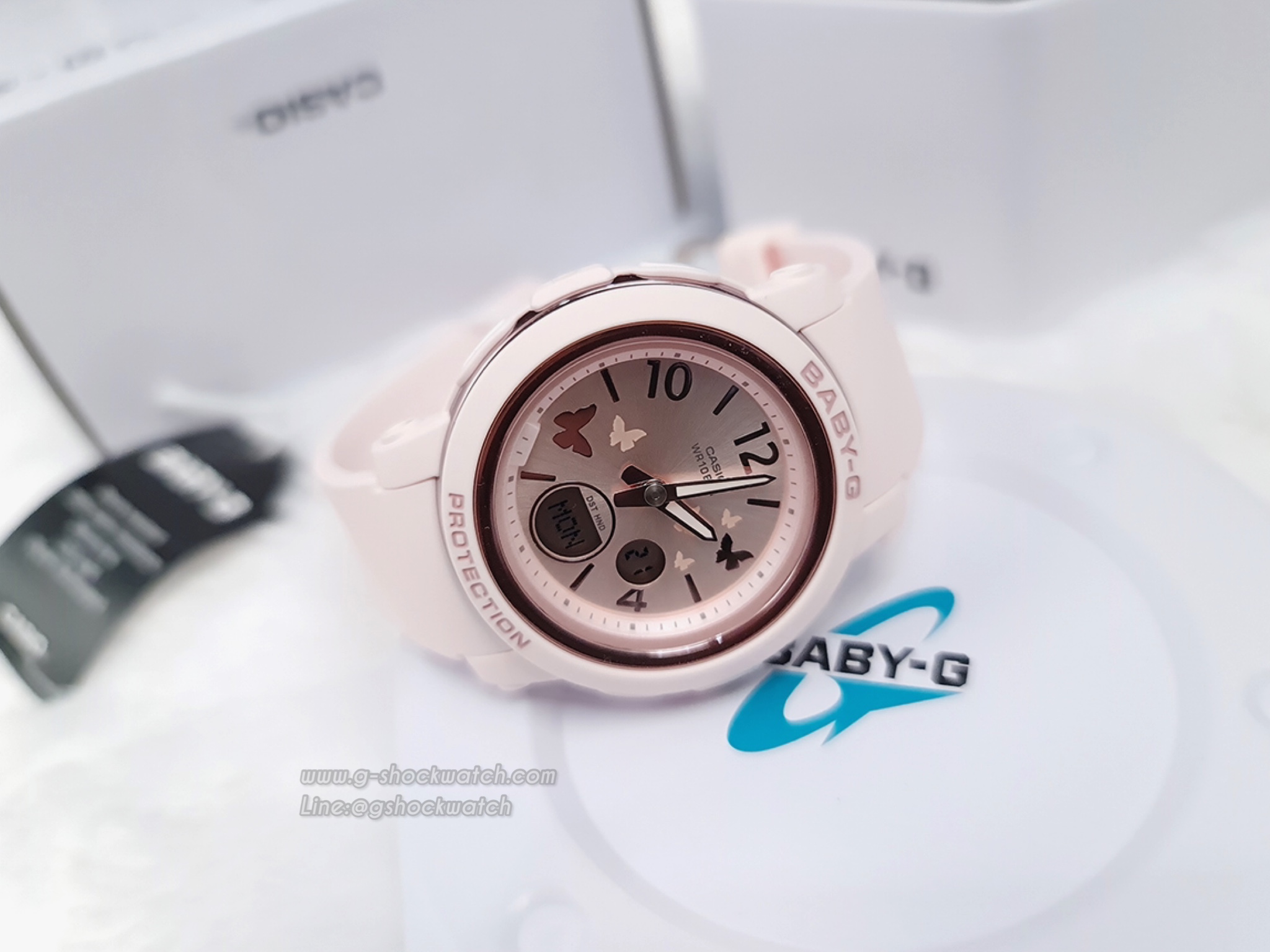 CASIO BABY-G นาฬิกาข้อมือ นาฬิกากันน้ำ นาฬิกาของแท้ ประกันศูนย์ CMG 1 ปี รุ่น BGA-290BD-4A