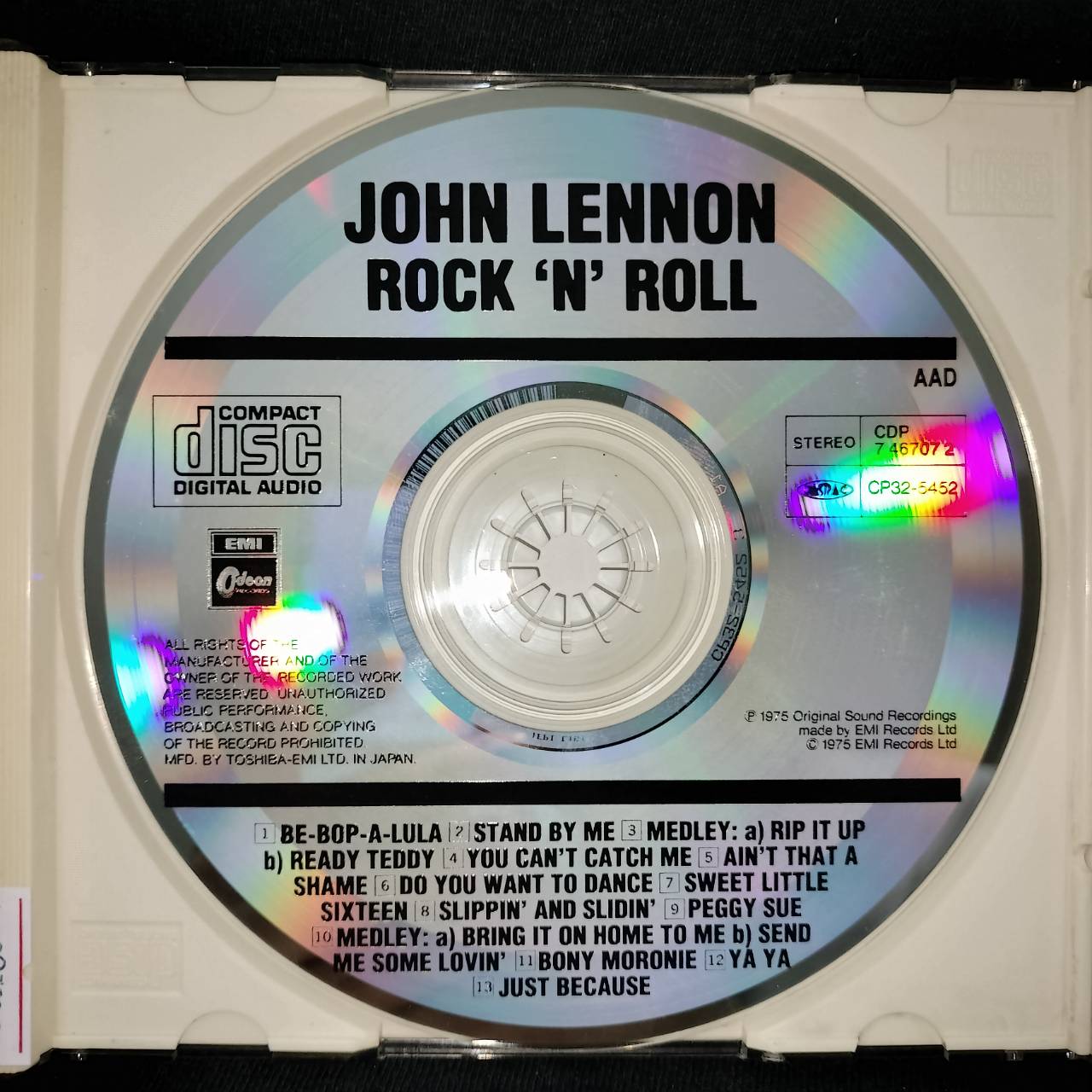 John Lennon – Rock 'N' Roll / JAPAN / แผ่นดี