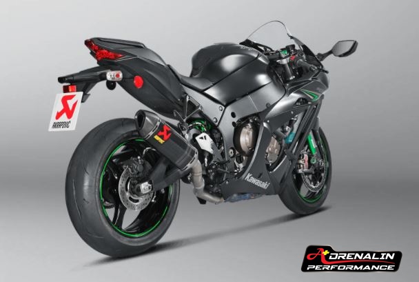 ท่อ Akrapovic carbon + link pipe ไทเท สำหรับ zx10 ปี 2016+ (For Exhibition only)