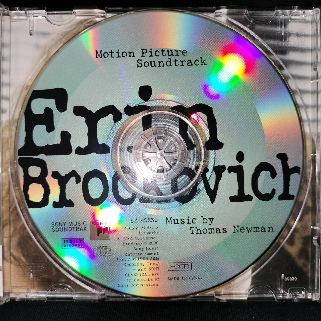 Thomas Newman – Erin Brockovich (Motion Picture Soundtrack) / USA / แผ่นดี